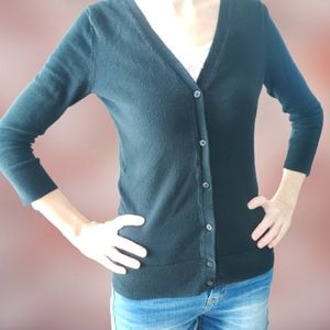 V neck cardigan